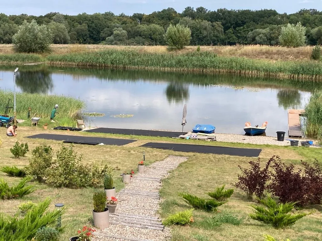 LakeMats are great for making a swimming area