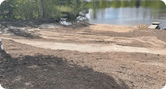 SandMat creates a layer between ground and sand beachfront